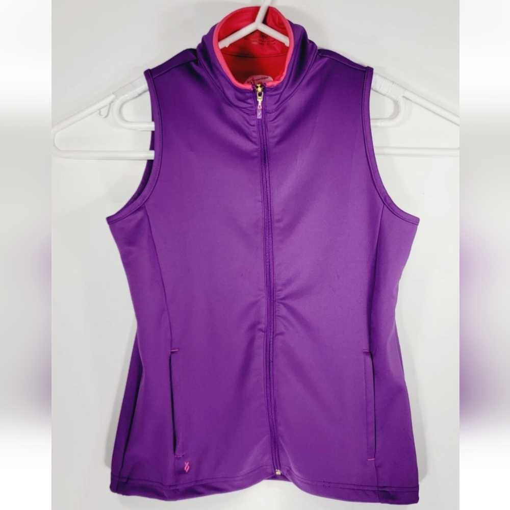 Nancy Lopez Womens Small Golf Vest Purple Dundarave Prince Edward Island